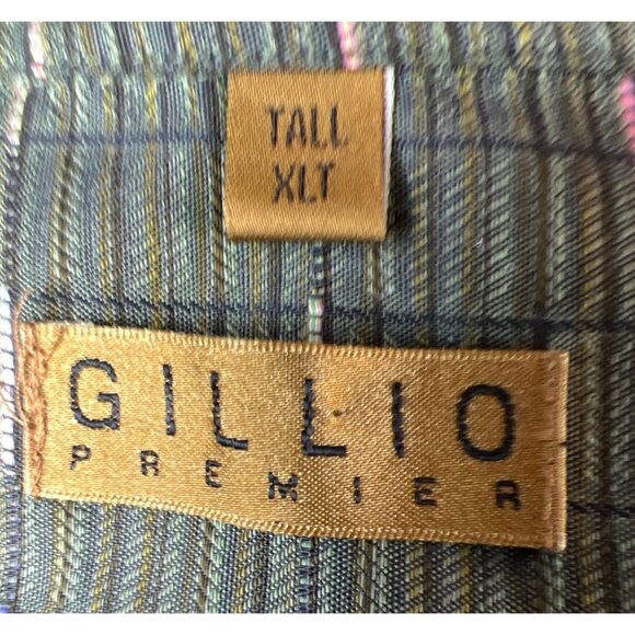 Gillio Premier Men's Button Down Dress Shirt Size XLT - Picture 8 of 9